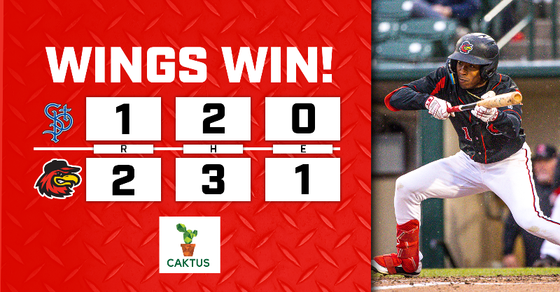 RocRedWings's tweet photo. Pitching was on FUEGO 🔥🔥

@Caktus_ai | Game Recap