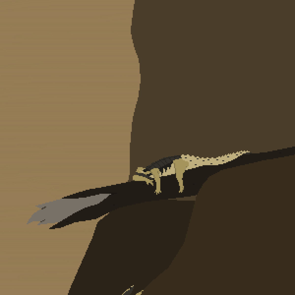 nolongerextinct's tweet photo. #paleostream #FlockingTogether Kayentasuchus resting, Gorgonichthys feasting and Elginia tumbling https://t.co/RQVTvNI4Im