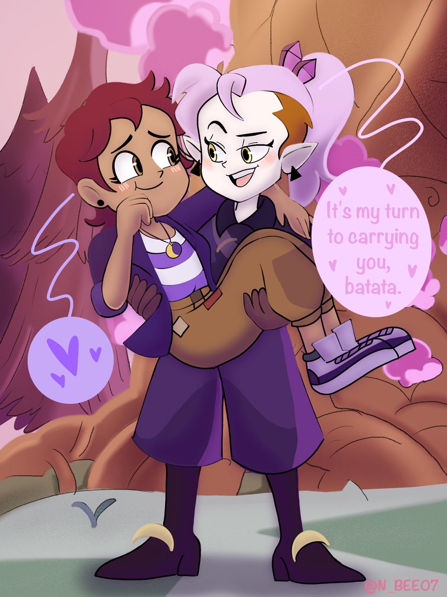 N_Bee07's tweet photo. It’s your turn Amity 💖💜💖💜
#TheOwlHouse #lumity #TheOwlHouseS3 https://t.co/37vYd8XD3B