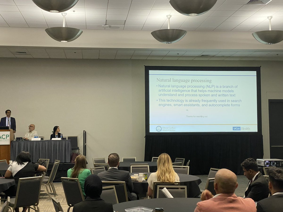 Kaustav Shah, MD (@kaustav_shah) on Twitter photo Very honored to give a podium talk at ACP Annual Meeting on some of our work with machine learning in primary care. Fun experience to meet so many great IM physicians here at San Diego. Thankful to all <a href="/UCLAHealth/">UCLA Health</a> <a href="/uclaimchiefs/">UCLA Internal Medicine Chief Residents</a> for the support. #IM2023 Very honored to give a podium talk at ACP Annual Meeting on some of our work with machine learning in primary care. Fun experience to meet so many great IM physicians here at San Diego. Thankful to all <a href="/UCLAHealth/">UCLA Health</a> <a href="/uclaimchiefs/">UCLA Internal Medicine Chief Residents</a> for the support. #IM2023