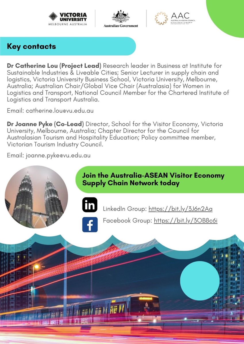 xiaocui2010's tweet photo. The third event of Australia-ASEAN visitor economy supply chain series is on the way! It will be hosted in Malaysia this time together with online access! Find more info through our website: https://t.co/aPQ0RqMMM0 register through: https://t.co/ZgTbphEQPh https://t.co/XhcifqBLFU