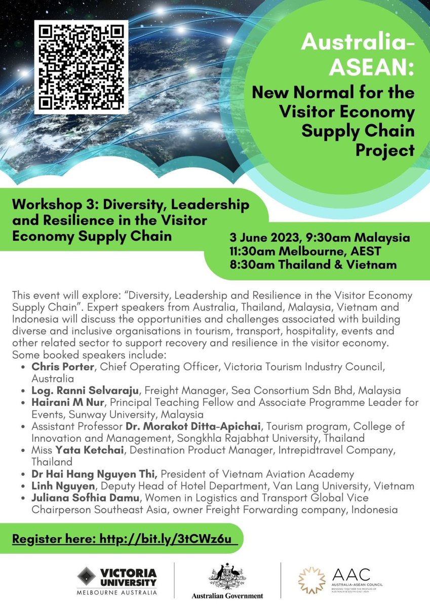 xiaocui2010's tweet photo. The third event of Australia-ASEAN visitor economy supply chain series is on the way! It will be hosted in Malaysia this time together with online access! Find more info through our website: https://t.co/aPQ0RqMMM0 register through: https://t.co/ZgTbphEQPh https://t.co/XhcifqBLFU