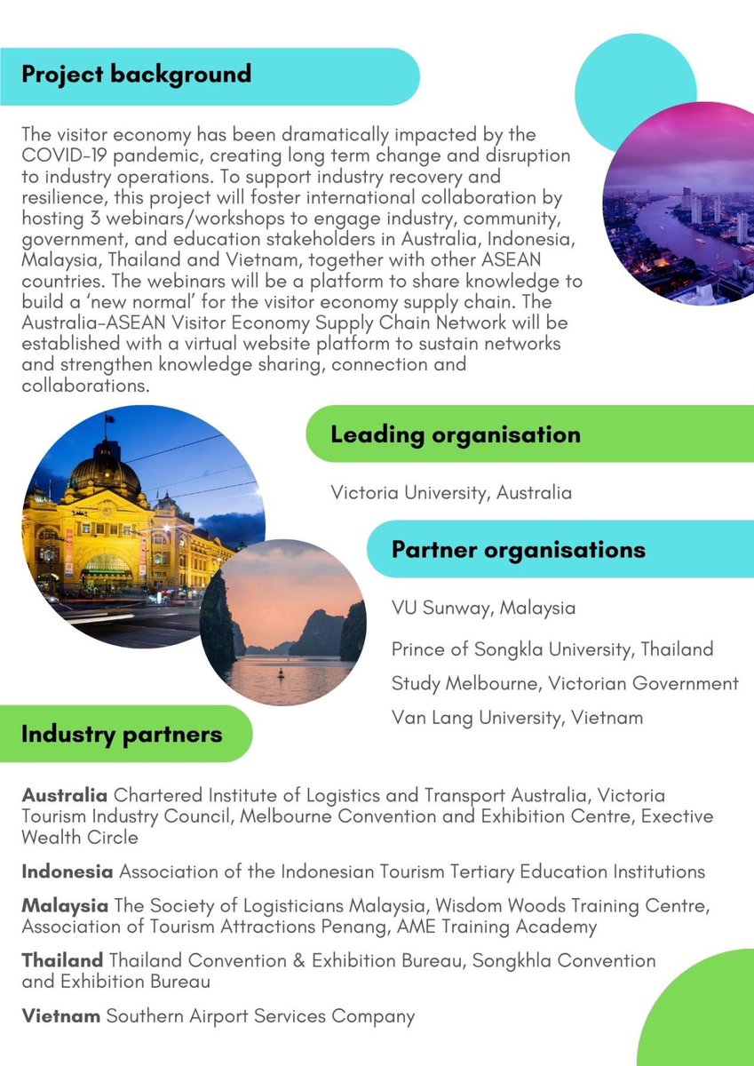 xiaocui2010's tweet photo. The third event of Australia-ASEAN visitor economy supply chain series is on the way! It will be hosted in Malaysia this time together with online access! Find more info through our website: https://t.co/aPQ0RqMMM0 register through: https://t.co/ZgTbphEQPh https://t.co/XhcifqBLFU