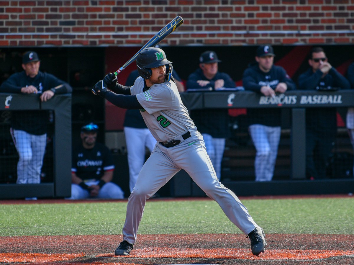 HerdBaseball's tweet photo. T7 | BACK, BACK, GONE! Edwards hits a two-run homer! His fifth of the season!

GSU 11, MU 3

#WeAreMarshall https://t.co/n8eV9JgCev