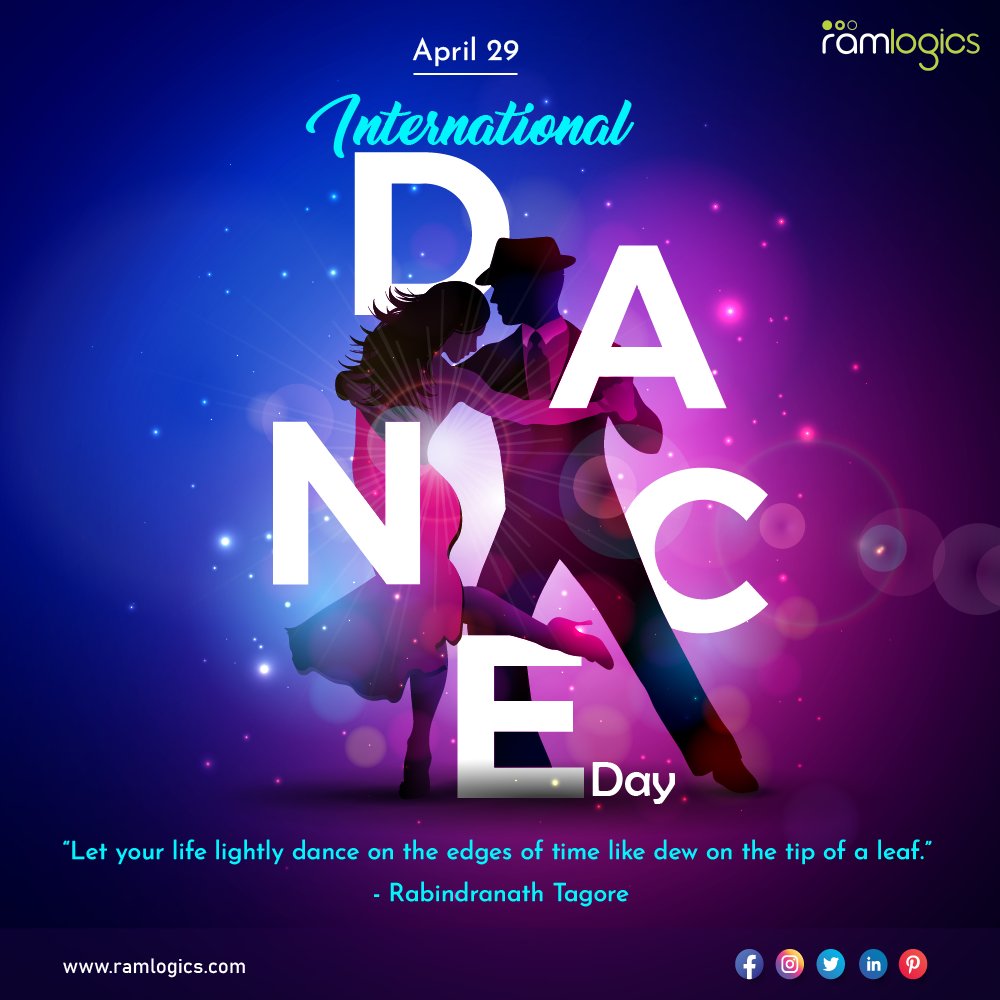ramlogics's tweet photo. Learn the craft of knowing how to open your heart and turn on your creativity. There’s a light inside of you. Happy International Dance Day! 💃 🕺 
.
.
.
#internationdanceday #danceday #dance #dancer #rajasthanidance #indiandance #music #hiphop #dancerlife 
#dancecompetition https://t.co/snGaVJkXu8