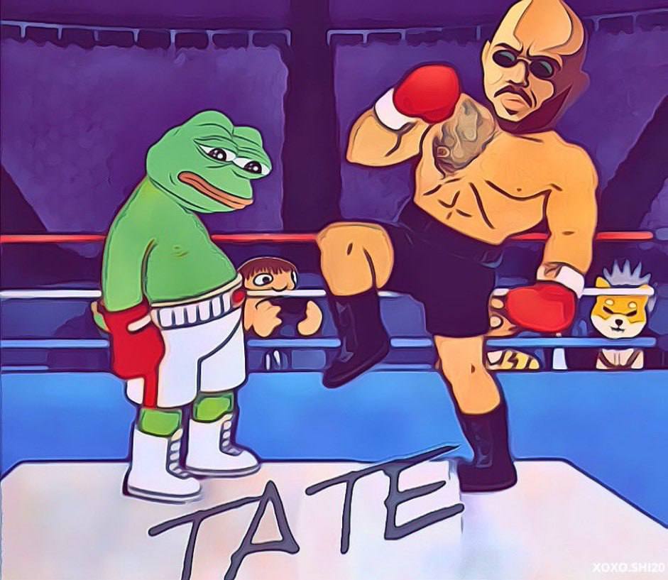 4X WORLD CHAMP

WHAT WORLD TITLE DO YOU HAVE $PEPE ?

$TATE