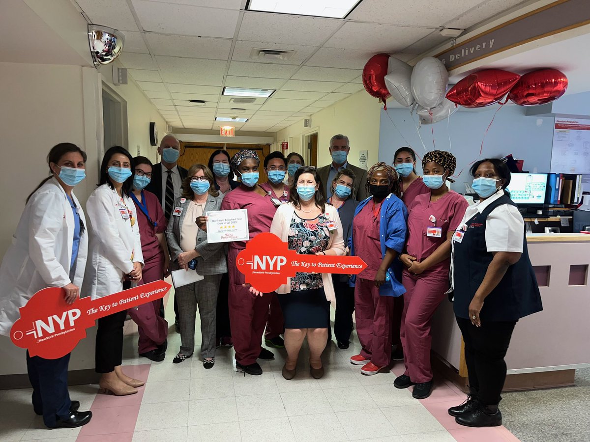 Patient Experience Award for the amazing NYPW OB Team <a href="/nyphospital/">NewYork-Presbyterian</a> <a href="/laurie1nurse/">laurie walsh</a> <a href="/DaniLeStrangeRN/">Dani Lestrange</a> <a href="/Catlombardi1/">Catherine lombardi</a>