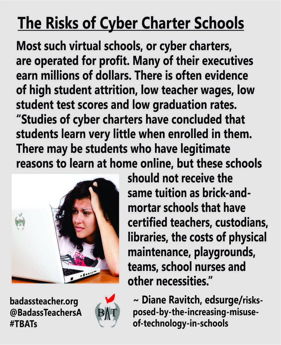 Truth from Diane Ravitch, education historian, research professor at NYU &amp; former U.S. Assistant Secretary of Education. #TBATs <a href="/Wisconsin_BATs/">Wisconsin BATs</a> <a href="/MNBATs1/">MN Badass Teachers</a> <a href="/IndianaBATs/">INBATs</a> <a href="/iowabats/">Iowa BATs</a> <a href="/MissouriBATs/">Missouri BATs</a> <a href="/LouisianaBATs/">Louisiana</a> <a href="/ArkansasBATsA/">ArkansasBATs</a>