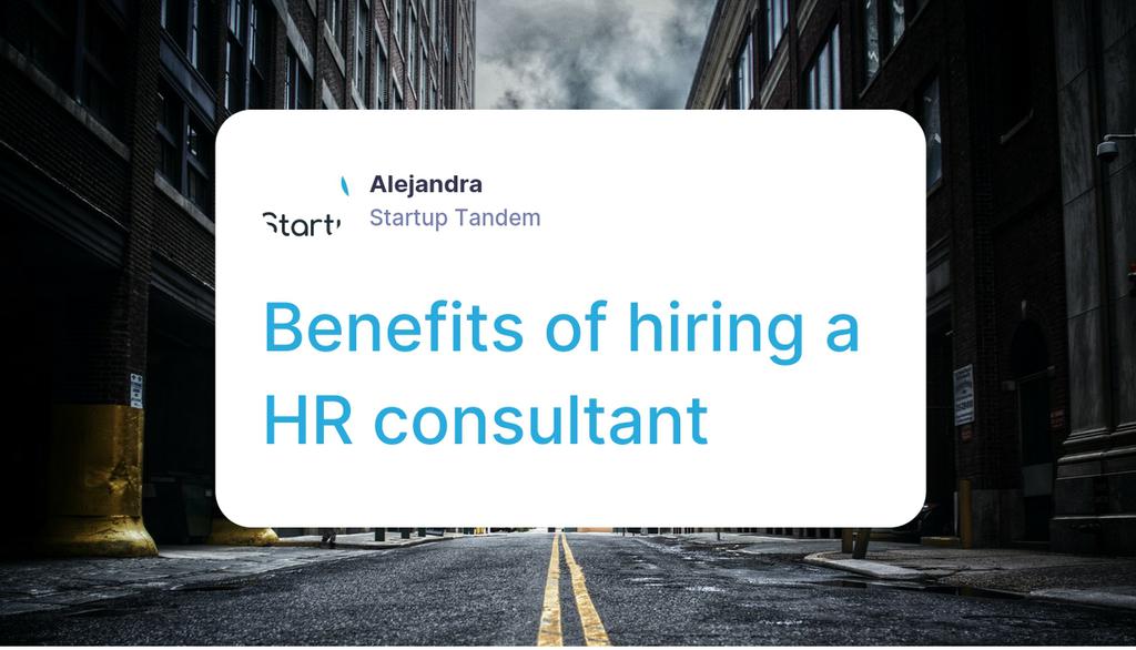 Many believe an HR consultant is essential before you even hire anyone else, as they can help you with the entire hiring strategy.

Read the full article: Why, How, and When to Hire an HR Consultant
▸ lttr.ai/ABH9e

#startupsuccess #startuphacks #leanstartups #HR