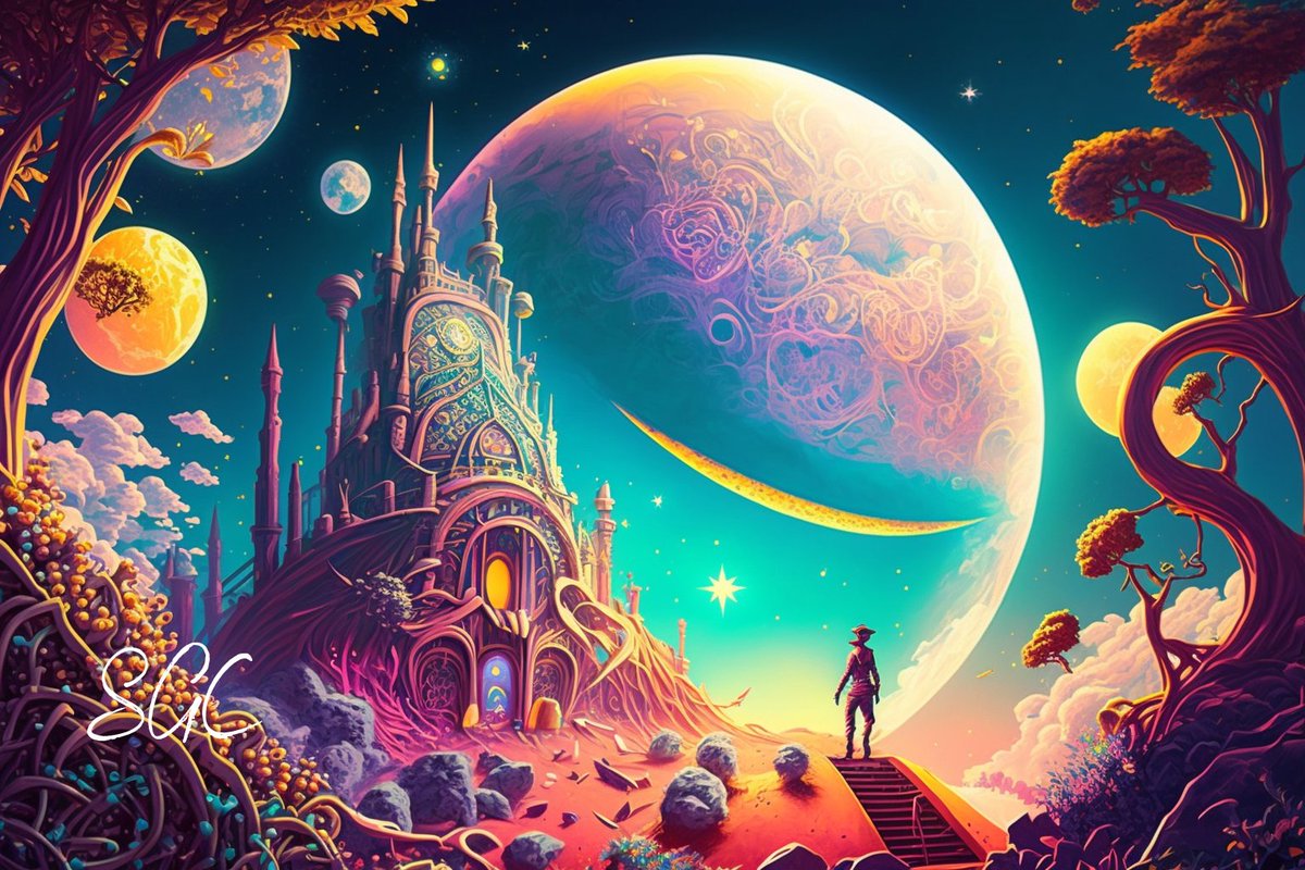 studiogreencode's tweet photo. Day 5: #CosmicGarden - Where the celestial flowers bloom 🌸💫 Use #StudiogreencodeCelestialDreams All are welcome to post, Let's have fun with this!!
#AIArtCommunity #Aiart #midjourney #midjourneyart #inspirationweek #ArtOnTwitter #NFTartwork #Studiogreencode #Dream https://t.co/fQ1HFG0owy