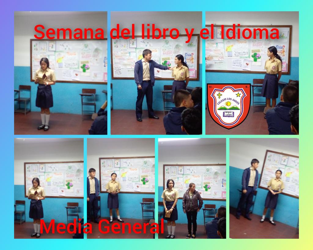 #SemanaDelLibroYelIdioma 🗣️📖📚👏 estudiantes de Media General <a href="/2018Cra/">CDCE Junín Táchira</a> <a href="/clifpdjunin2018/">@clifpdjunin2018</a>