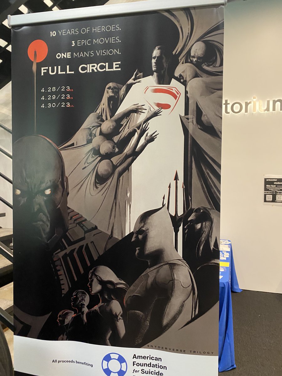 SnyderCutBR's tweet photo. Cartaz exclusivo do evento #FullCircle #SnyderCon #ASFP https://t.co/G0D1Z7xAdh