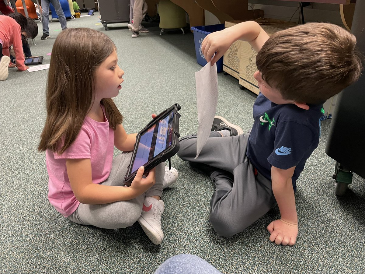 BethFisherIFT's tweet photo. 1st Ss retelling a familiar story as a part of their own video game creation. Excited to play these video games & read their stories. #LCPS5Cs @LittleRiverLCPS @TJo43464 @bloxels https://t.co/f6lGvfFnFz