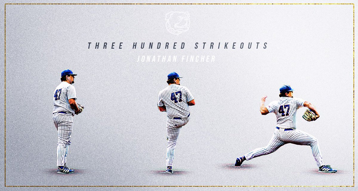 Fincher reaches 300 career strikeouts

💯💯💯