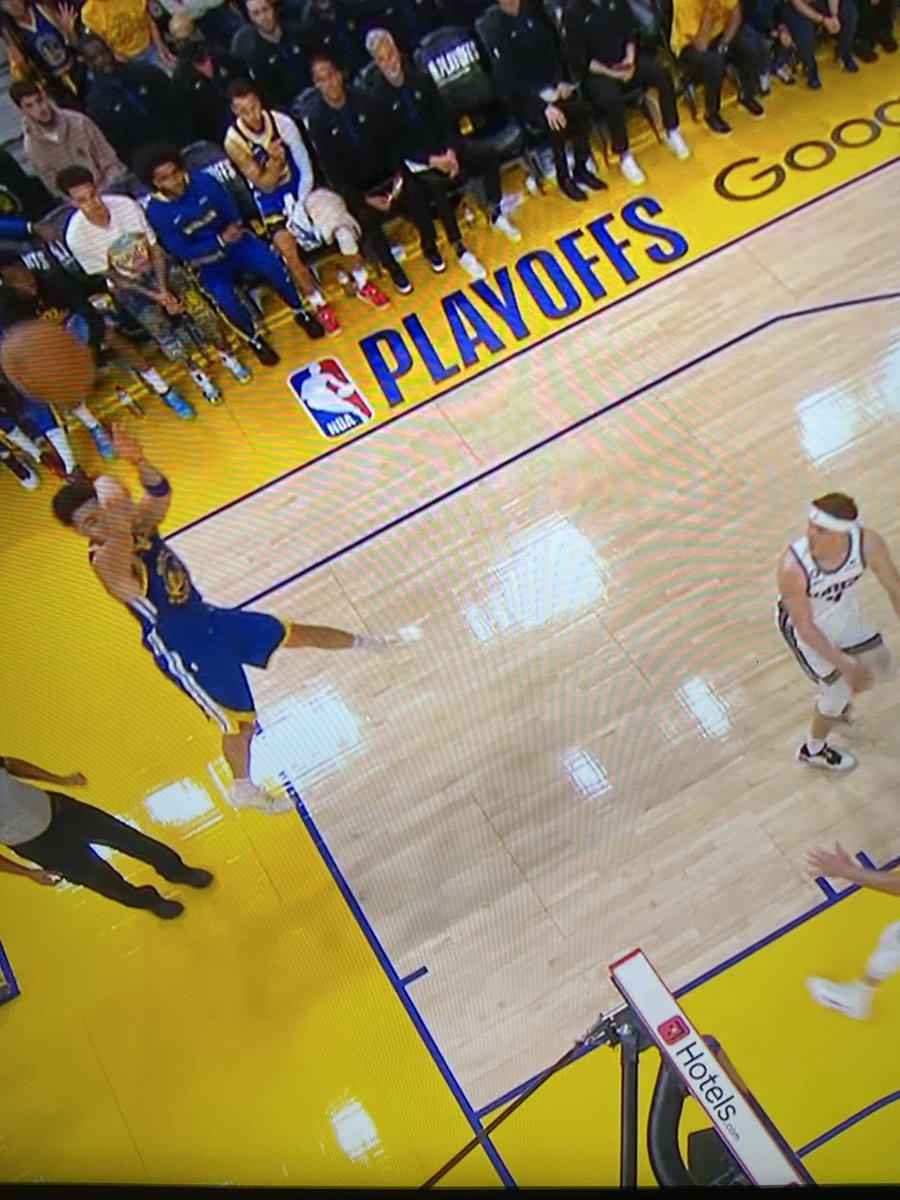 this shot by Klay Thompson… went in btw #SACvsGSW