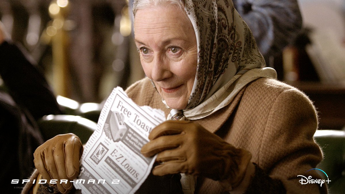 Just thinking about (Aunt) May today. #SpiderMan