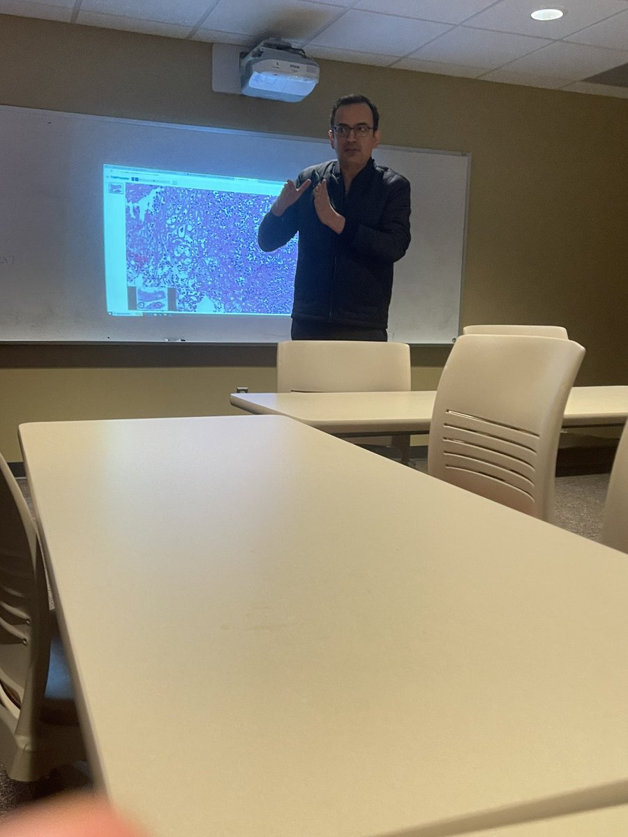 DepartmentWayne's tweet photo. We had the pleasure of having one of our previous residents Dr.Zaid Mahdi at our department this week! He completed a surgical pathology fellowship at the University of Michigan followed by a GI/Liver fellowship at Beth Israel Deaconess Medical Center. https://t.co/ektKOjhNAd