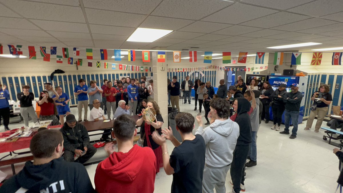 Johnmmancuso's tweet photo. @StPetersBoysHS held its Annual International Night! It was great seeing our diverse student body coming together to experience each others food, dance, music, and culture #stpfamily @Principal_Cos https://t.co/treDGnqgt7