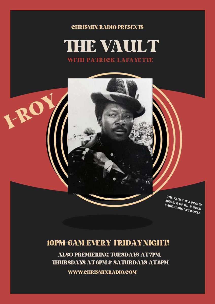 Tune in for the story of this lyrical acrobat #reggaegreats #thevault #reggaehistory <a href="/PJLafayette/">patrick lafayette</a> <a href="/indidlk/">Indi Mclymont-Lafayette</a> <a href="/twinaudionetw/">twin audio network</a>