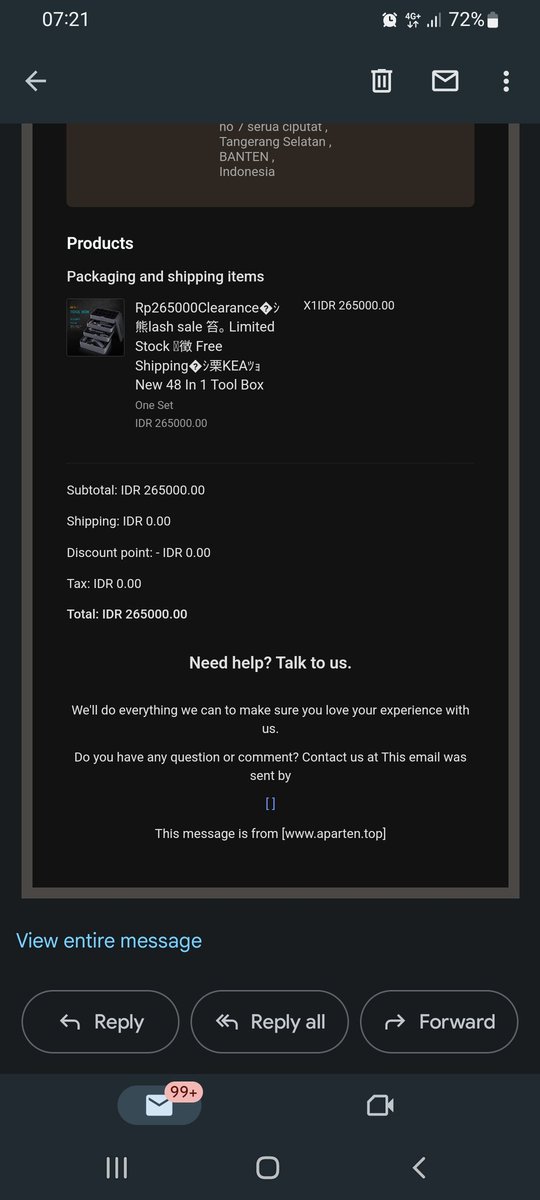 Captain_Futsal's tweet photo. @IKEA_Ind hi min, aku kayanya kena tipu nih dr iklan di FB. Cuma 265rb sih. Tp kl yg ketipu lebih dr 100 org kan lumayan. Mungkin bisa dibantu agar tdk ada lg korban tipu2 selanjutnya yg mengatasnamakan ikea. https://t.co/bnMhzl4QhO