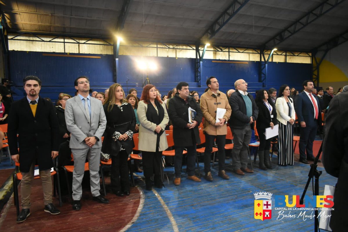 municipiobulnes's tweet photo. ✅Más de 9.958 millones gestionados 
Bulnes duplicó cartera de proyectos de tres años en tan sólo uno.
👏🏼Alcalde de Bulnes, Guillermo Yeber Rodriguez, con gran éxito entregó la cuenta publica al Concejo Municipal y a la comunidad bulnense
#BulnesmuchoMejor #SigamosAvanzando https://t.co/8gziu1S8Vd