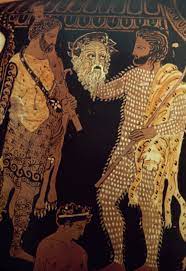 amayor's tweet photo. @rogueclassicist @ClassicalAssoc1 @RosieWyles @BloomsburyClass @TCDClassics @ClassicsUCD @MU_Classics @GalwayClassics @classicsforall @ClassicsNowFest @CLIC_ERC @irish_athens Satyr masks reconstructed from ancient Greek vase paintings of theatrical Satyr masks, photo Gerard Seiterle, Figs 6.3, 6.4 #FirstFossilHunters. 238 https://t.co/ABckCrn7i5