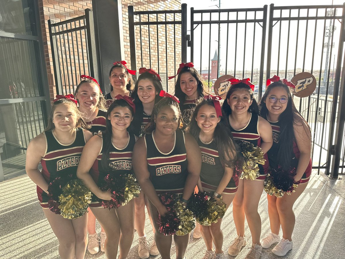 SSanchez_EDHS's tweet photo. SISD Night tonight at the @epchihuahuas had to catch a glimpse of our AMAZING EDHS band and cheer before the game 🔥🔥🔥 #OneEmpire #AztecEmpire @EDAztecs_HS https://t.co/vV5eK9UZ1i