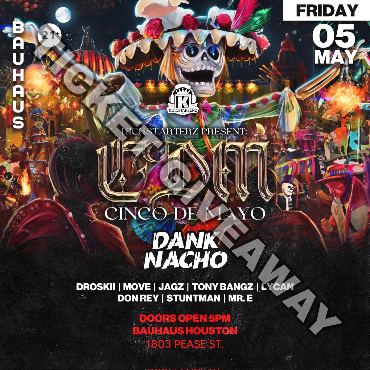 KickstarterzEnt's tweet photo. 🎟TICKET GIVEAWAY🎟

We're 1 week away! To win a ticket:

🌶 TAG your friends
🌶 RETWEET
🌶 FOLLOW @kickstarterzent 

Announcing winners Wednesday at 6pm

Ticket link in bio https://t.co/8e33gRgSSx