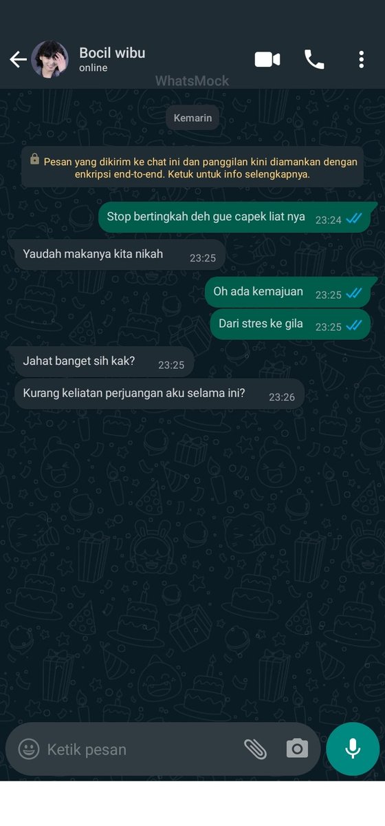 Gakjulid1's tweet photo. Taekook au

F*uck mencintaimu secara diam diam
Aku akan mencintaimu dengan ngeyel, terobos dan ugal-ugalan https://t.co/QscP3TaMwX