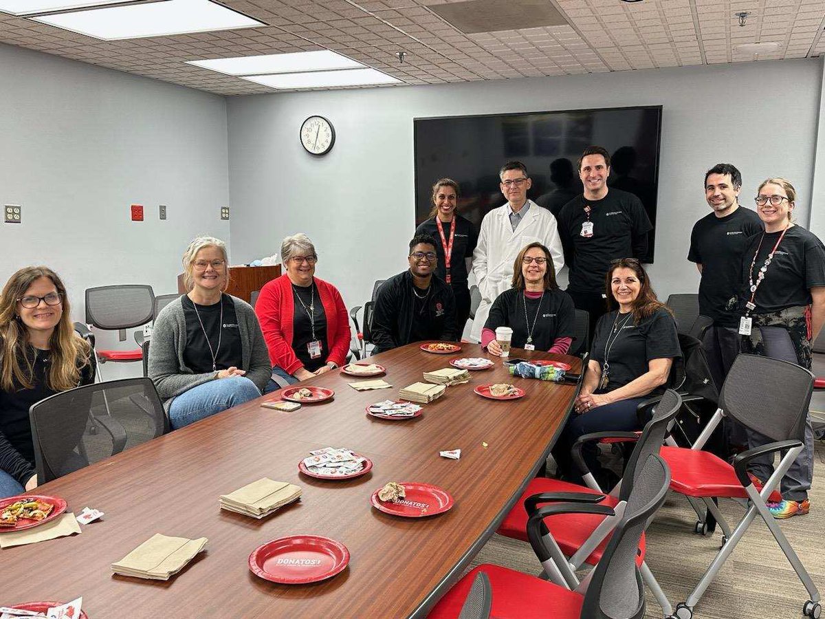 OhioStatePath's tweet image. Ending #LabWeek celebrations with 🍕 and smiles!

#LabWeek2023 #PathTwitter