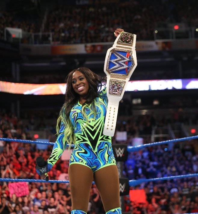 _Blockiana's tweet photo. I love Trinity (Naomi)! I have been a fan since I seen her on my TV screen over ten years ago! The representation, being unapologetically herself, her beauty, her pure talent! It's everything! She's an icon and I can't wait to see what's next! I'm with her 100%! #ThankYouNaomi https://t.co/DHsMO6bCrZ