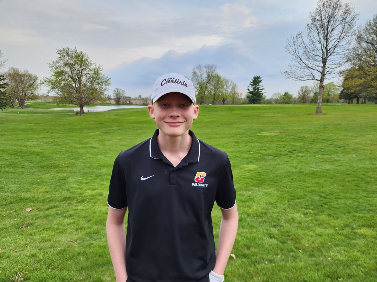 Carlisle_GOLF_B's tweet photo. JV FINAL FROM P'VILLE: 

JV Shot a 419 on their only 18-hole meet of the year! This is their final meet this season and they put up awesome numbers! Congrats to Kingston for being the JV Medalist shooting a 95, and Jack Norton for being the Runner-Up shooting a 96! https://t.co/gvv0ROcUwO