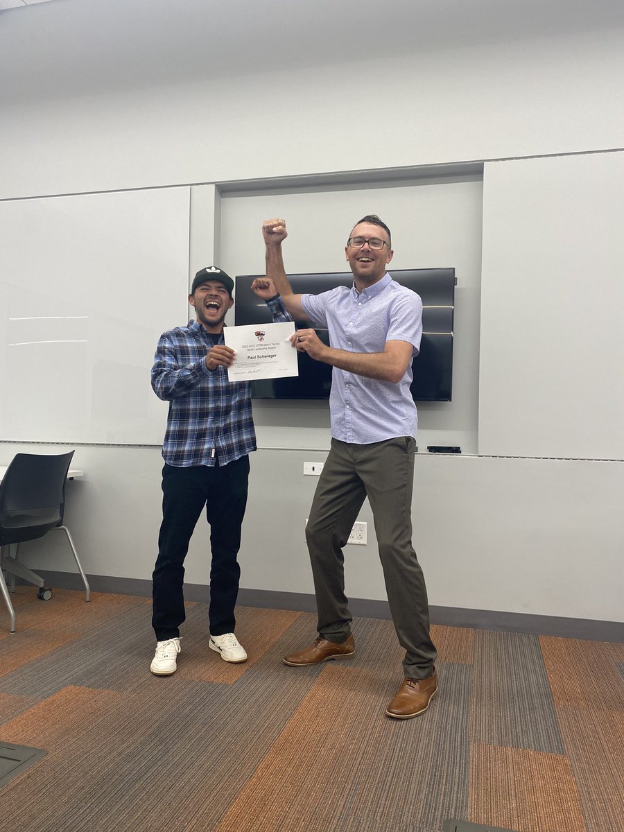 Our 2022-2023 Tenet Leadership Award winners are Brooke and Paul (who wasn’t able to attend). 
1. Long-visualized ambition and directed energy can take you to the place you want to go.
2. Put the work in to remove all doubt in yourself.
3. Create the environment that you crave.