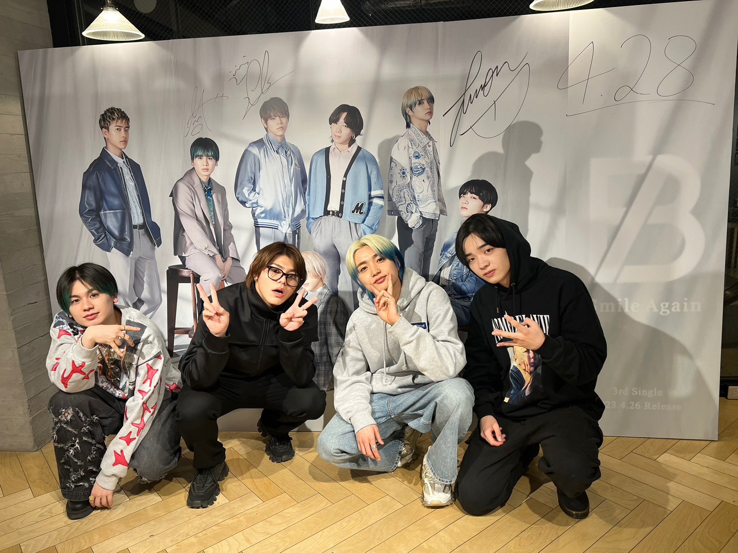 BE:FIRST RYUHEI チェキ Smilb Again