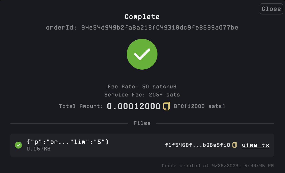 daon is live on brc20 lol. This is interesting
Is this a useless use of network? Maybe.
Is it cool and fun? Sure is.
#brc20 #ordinals #lightningnetwork #bitcoin
