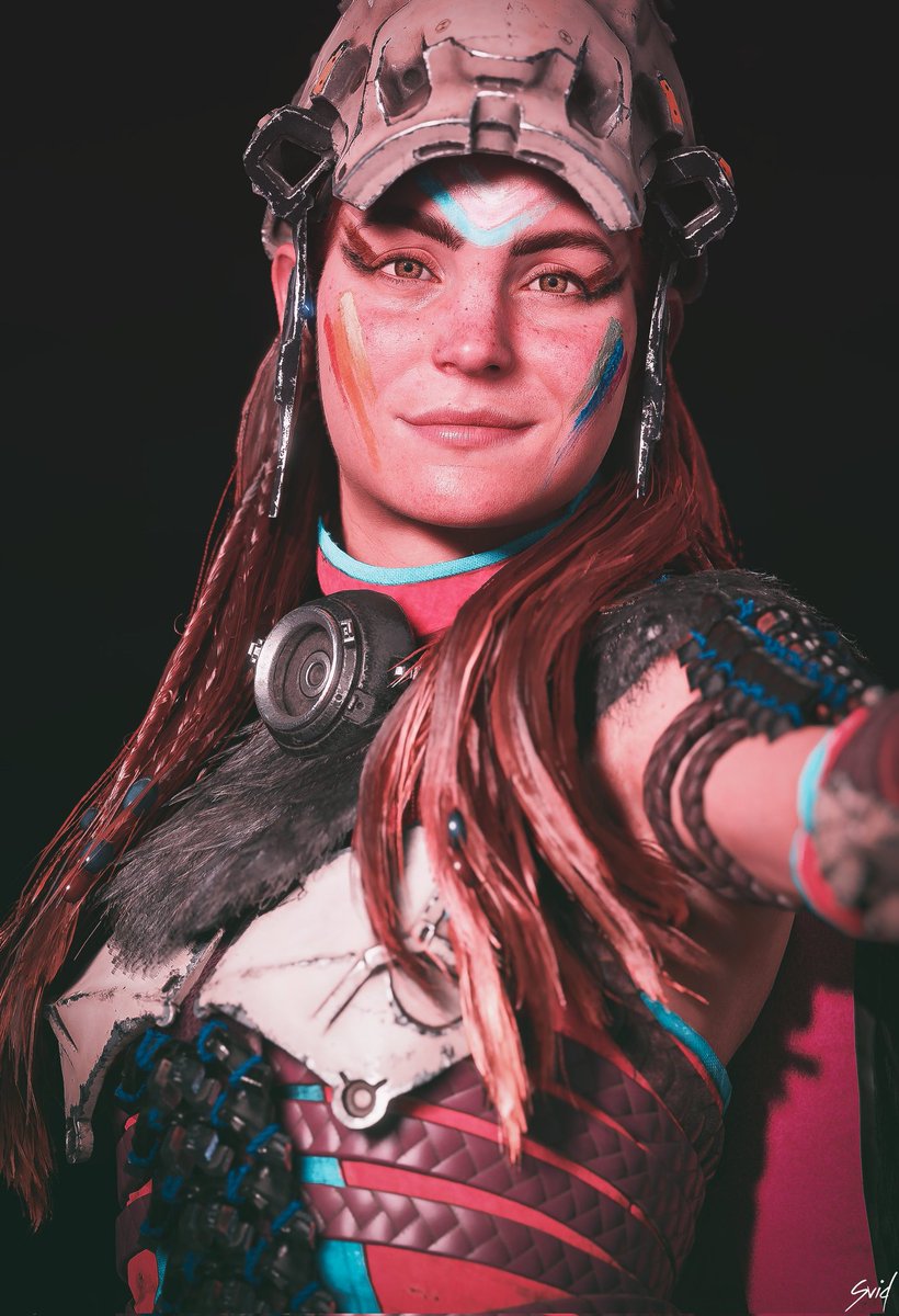 Jii_El's tweet photo. @SniperWolf07i @AVGN82 @thatoldgamerguy Definitely horizon. This is a in-game model, not cutscene or anything. Breathtaking. https://t.co/vQUA2ycfoE