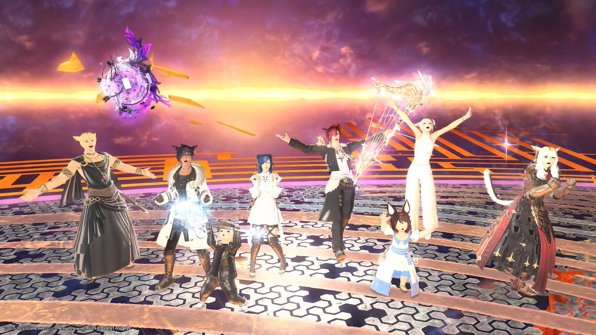 tria_111's tweet photo. 絶バハクリアしましたーー!!
色々あったけど、メンバーの皆さま本当にありがとうございました!!\( ´ω` )/ https://t.co/5CAu079Bz7