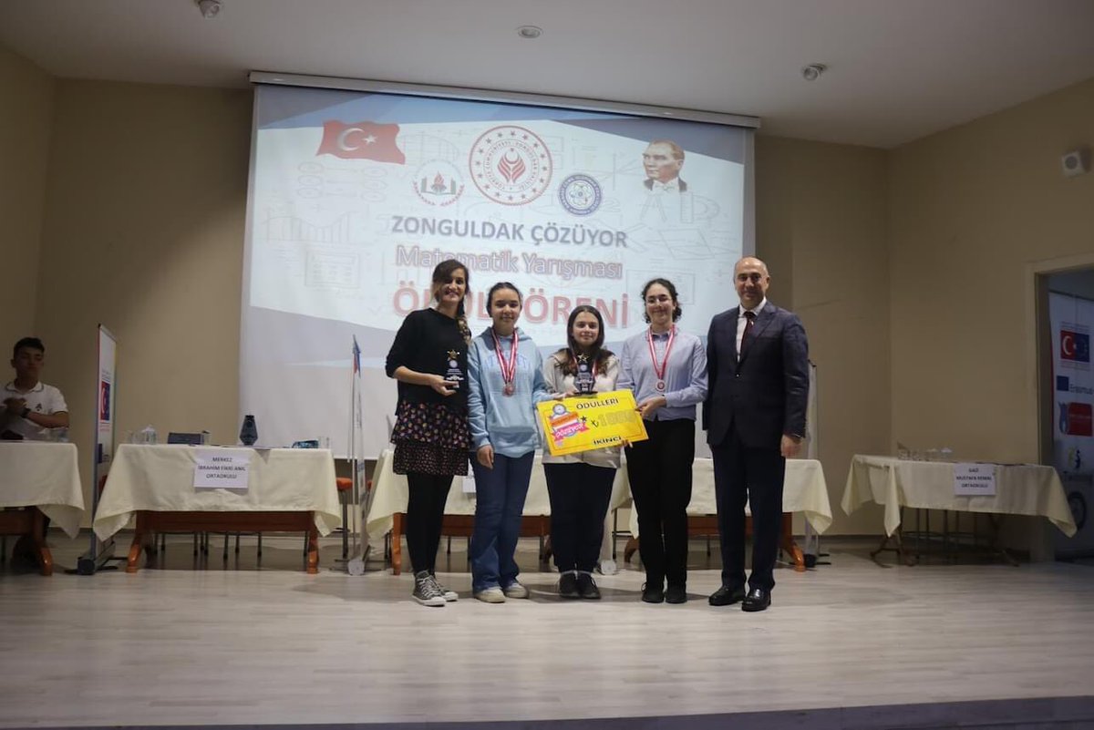 "Zonguldak Çözüyor" Matematik Yarışması
Zonguldak İl Milli Eğitim Müdürlüğü himayelerinde Devrek İlçesinde bulunan Sabahat Cemil Ulupınar Fen Lise'si Müdürlüğünce düzenlenen il geneli ortaokullar arası 'Zonguldak çözüyor' Ödüllü Matematik yarışması gerçekleştirildi.