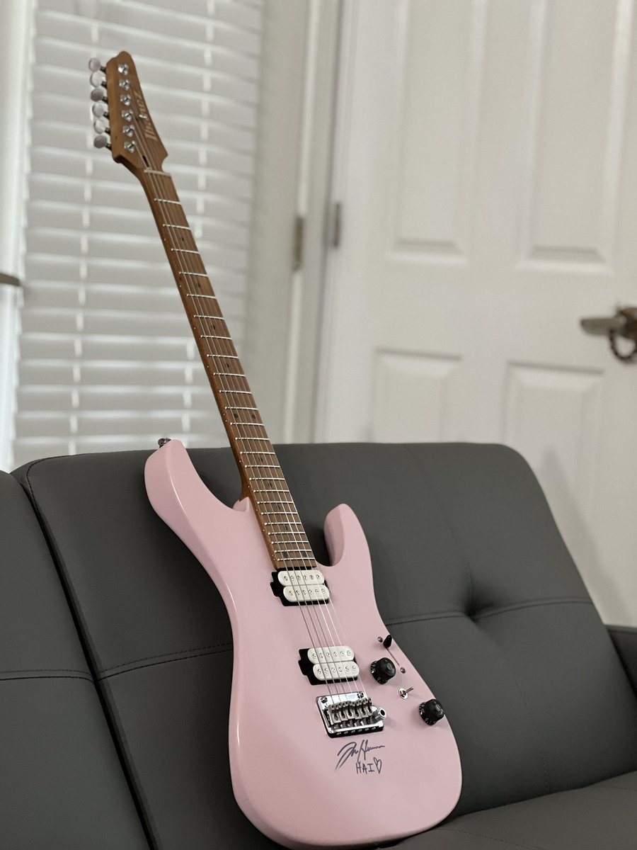 KnuckleCuts's tweet photo. Tim Henson Signature @Fishman_Music pickups installed on my Ibanez AZ Prestige @thew6rst https://t.co/W39WY6cQbB