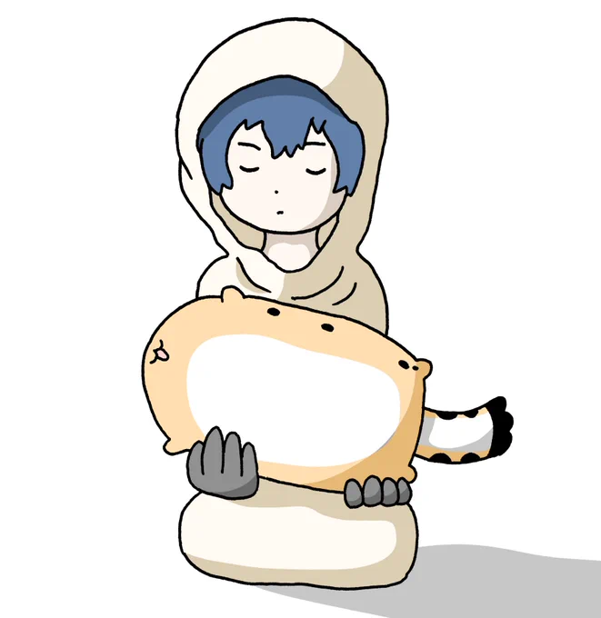 聖母かばんちゃん。 #けものフレンズ #すくすくフレンズ