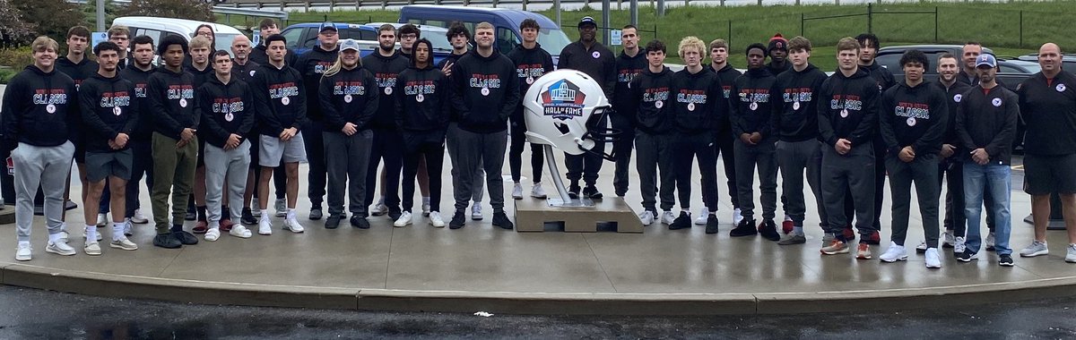 OHSFCA (@ohsfca) on Twitter photo Thank You <a href="/ProFootballHOF/">Pro Football Hall of Fame</a> for having the Ohio North South All-Stars over today!!! Thank You <a href="/ProFootballHOF/">Pro Football Hall of Fame</a> for having the Ohio North South All-Stars over today!!!