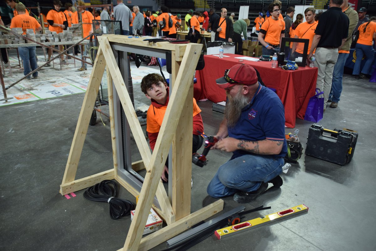 STLHBA's tweet photo. What an incredible, rewarding two days this week spent exposing nearly 2,300 high school students and community members to careers in the trades! The 2nd Annual Build My Future STL was a huge success - thanks to everyone who helped make it so! https://t.co/0SSzcnUyqR