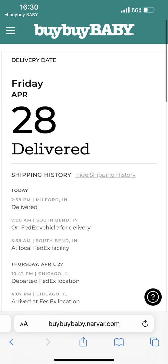 lynnseyGP's tweet photo. In a SHOCKING turn of events. My @FedExHelp @FedEx package was NOT delivered to my house. https://t.co/S3npF2gjEw