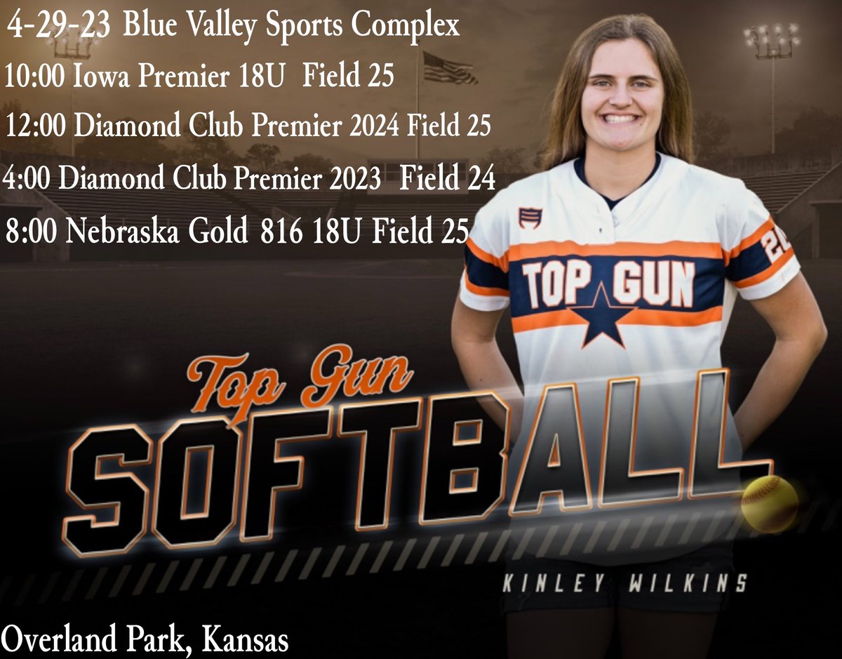 First Tournament of the year!! Can’t wait to get this season started!! <a href="/topgunfastpitch/">Top Gun Fastpitch</a> <a href="/TGA_Turner/">Top Gun National 18U</a>