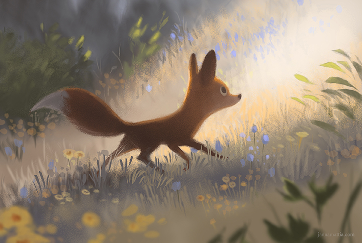 It's Friday and Fox is out for fun