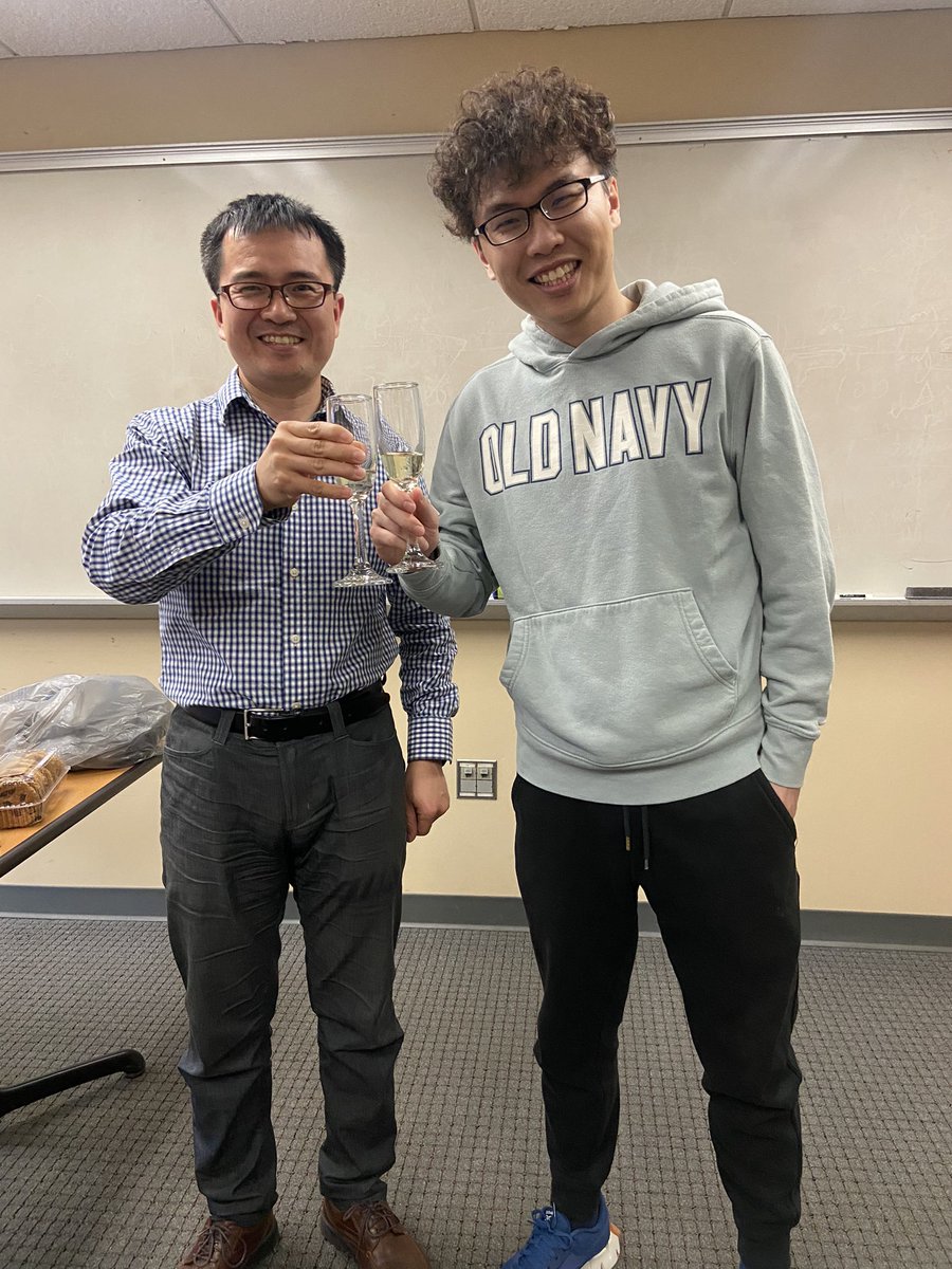 First PhD student from the group, Dr. Tze-Gang Hsu!!!