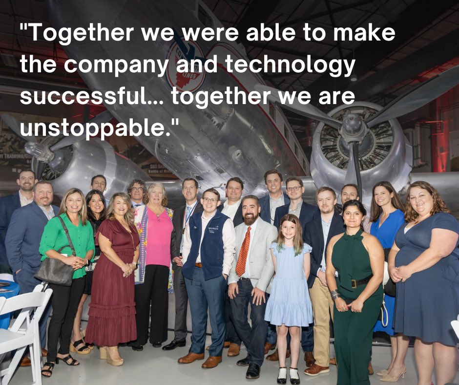 flightaware's tweet photo. Baker emphasized the importance of teamwork and the distinctiveness of what we proudly call the "FlightAware way." Congratulations again to our very own Daniel Baker on this outstanding honor. #flightaware #aviation #bigdata #avgeeks #centraltoaviation 📸: Lone Star Flight Museum https://t.co/BZRIAdgmke
