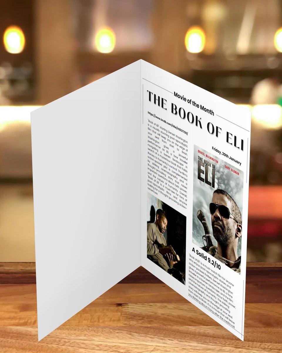 KulonAgency's tweet photo. My Magazine Cover Project for Design Skills 🙌 Shoutout to Tony Coppin for the OG poster artwork.
#graphicdesign #design #art #digitalart #photoshop #college #cavaninstitute #mystimtn #tonycoppin #bookofeli #movie #movieposter #movieart #magazinecover #magazine #director #movie https://t.co/SVoSjwSXnM