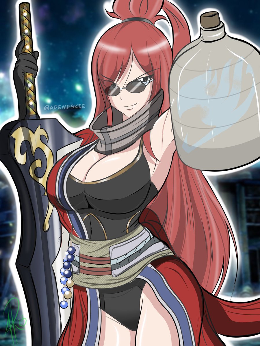 adempskie's tweet photo. Requip series #10 Erza x Auron FFX Who’s next?

#fairytail #ErzaScarlet #erza #art #drawing #animeart #anime #manga #fanart #animefanart #animegirl #animewaifu #waifu #animelover #kawaii #digitalart #otaku #animeartist #animegirls #weeb #cosplay #love #animestyle #finalfantasyx https://t.co/P4xfNBC0F2