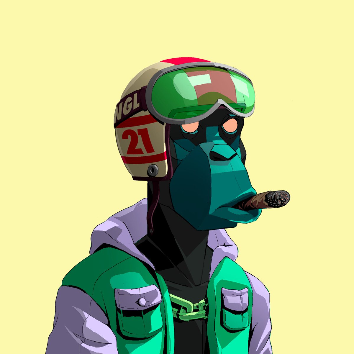 Lets hit the road.. Gangst'aaa

#nft #cryptoart #digitalart #blockchain #CryptoCollectibles #nonfungible #Crypto
<a href="/Primatesnft/">Primates🌿</a>

#primates #NFTs